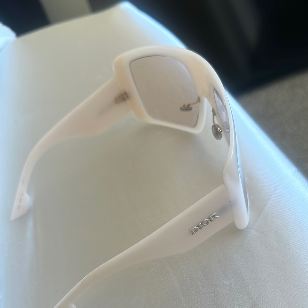 Dior White Sunglasses